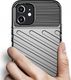 Hurtel Thunder Case elastyczne pancerne etui pokrowiec iPhone 12 5,4'' zielony 3