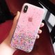 Wozinsky Wozinsky Star Glitter błyszczące etui pokrowiec z brokatem iPhone SE 2020 / iPhone 8 / iPhone 7 różowy 111