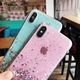 Wozinsky Wozinsky Star Glitter błyszczące etui pokrowiec z brokatem iPhone SE 2020 / iPhone 8 / iPhone 7 różowy 128
