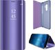 Pokrowiec Smart Clear View do Huawei P40 Lite E fioletowy 1
