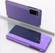 Pokrowiec Smart Clear View do Huawei P40 Lite E fioletowy 2