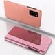 Pokrowiec Smart Clear View do Huawei Y6P różowy 3