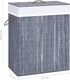 Kosz na pranie vidaXL 100L szary (320742) 8