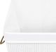 Kosz na pranie vidaXL biały (320751) 7
