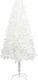 vidaXL Choinka sztuczna na stojaku Biała 1
