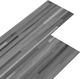 vidaXL Panele podłogowe z PVC, 5,26 m, 2 mm, szare paski 2