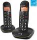 Telefon stacjonarny Doro Czarny 1
