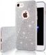 Nakładka Glitter 3w1 do Xiaomi Redmi Note 8T srebna 1