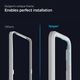 Spigen SZKŁO HARTOWANE SPIGEN ALM GLASS FC 2-PACK IPHONE 12 PRO MAX BLACK 4
