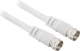 Kabel Goobay Antenowy (F) 10m biały (11742) 2