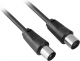 Kabel Goobay Antenowy 5m czarny (11723) 1