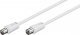 Kabel Goobay Antenowy 10m biały (11514) 2