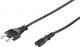 Kabel zasilający Goobay euro 2-pin, 1.8m (51322) 1
