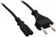 Kabel zasilający Goobay euro 2-pin, 1.8m (51322) 1