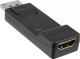 Adapter AV Goobay DisplayPort - HDMI czarny (51719) 1