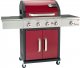 Landmann Triton 4.1 PTS czerwony (12961) Grill ogrodowy gazowy 15 kW 65 cm x 44 cm 1
