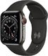 Smartwatch Apple Watch 6 GPS + Cellular 40mm Gray Steel Black Sport Czarny  (M06X3WB/A) 1