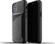 Mujjo Mujjo Full Leather Wallet Case - etui skórzane do iPhone 12 mini (czarne) 1