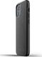 Mujjo Mujjo Full Leather Case - etui skórzane do iPhone 12 mini (czarne) 1
