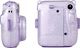 Pokrowiec LoveInstant Futerał Etui Pokrowiec Do Fujifilm Instax Mini 11 Fioletowy Brokat Przezroczysty 3