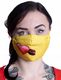 Emoji Maska Maseczka Emoji Serce PocaŁunek Bawełna 3d / 2 Warstwy / Wielorazowa 5