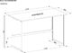 Biurko Techly ICA-TB 3545W Białe 120 cm x 60 cm 2