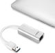 Karta sieciowa Anker Anker USB 3.0 do RJ45 10/100/1000 Gigabit Ethernet adapter, adapter sieciowy do Macbook Ultrabook, Windows 10 / 8.1 / 8/7 / Vista / XP (Srebrny) 3