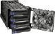 Kieszeń Icy Dock Black Vortex 3.5 4w3 HDD Klatka chłodząca Hot-Swap (MB074SP-1B) 1