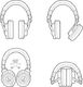 Słuchawki Audio-Technica Słuchawki Audio Technica ATH-M50x DJ do studia, czarne 5