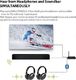 Avantree Avantree Nadajnik dalekiego zasięgu Bluetooth 5.0 do telewizora, bezprzewodowy adapter audio aptX HD o niskiej latencji Rozdzielacz odbiornika na 2 słuchawki, instrukcje głosowe, ekran dotykowy - Oasis Plus 3