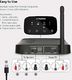 Avantree Avantree Nadajnik dalekiego zasięgu Bluetooth 5.0 do telewizora, bezprzewodowy adapter audio aptX HD o niskiej latencji Rozdzielacz odbiornika na 2 słuchawki, instrukcje głosowe, ekran dotykowy - Oasis Plus 6