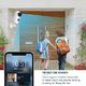 Kamera IP Ctronics Akumulatorowa Kamera Ctronics WLAN zewnętrzna, bezprzewodowa kamera IP z akumulatorem 1080P z czujnikiem ruchu PIR, alarmami push, dwukierunkowym dźwiękiem, noktowizor IR 20m, wodoodporność IP65 4