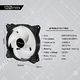 Wentylator upHere upHere-PF240 / 360/720 360 mm PF360BE4 Blu LED 7