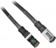 Patchsee CAT 6a Patchcord FTP Czarny 0.6M (PCI6-F/2) 1