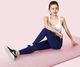 Hurtel Mata gimnastyczna do ćwiczeń 181 cm x 63 cm x 1 cm joga pilates czarny uniwersalny 21