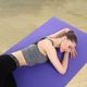 Hurtel Mata gimnastyczna do ćwiczeń 181 cm x 63 cm x 1 cm joga pilates czarny uniwersalny 8