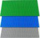 LEGO Katara 1672 - Zestaw płyt budowlanych 3 12,25cm x 25,5cm / 16 x 32 pinów, kompatybilne Lego, Sluban, Papimax, Q-Bricks, zielony niebieski szary 1