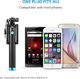 Selfie stick Anker Anker Selfie Stick Regulowany selfie stick, bez baterii, z kablem, do iPhonea SE / 6s / 6/6 Plus, Samsung Galaxy S7 / S6 / Edge, Nexus 6P (niekompatybilny z iPhone 7/7 Plus / 8/8 Plus / X) 7