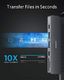 HUB USB Anker Anker PowerExpand Direct koncentrator USB-C 7-w-2 do MacBooka, adapter USB-C z Thunderbolt 3 USB-C (100 W PD), port 4K HDMI, transfer danych USB-C i USB-A 3.0, karta pamięci SD i mircoSD otwór 5