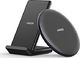 Ładowarka Anker Anker Wireless Charger z podkładką ładującą PowerWave i podstawką ładującą, z certyfikatem Qi, kompatybilny z iPhone 11 / XR / XS / X, 10W do Samsung Galaxy S20 / S10 / S9 / S8 (Brak zasilacza w zestawie) 1