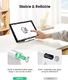 Stojak Ugreen UGREEN Uchwyt na tablet do domowego stojaka na tablet Uchwyt na telefon kompatybilny z iPadem Air 3, iPadem Pro, iPadem Mini, MediaPadem, Surface Pro 7, Galaxy Tab, iPhone 11 itd. Do 10,5 cala (biały) 3