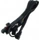 Phobya 3-pin - 3-pin x9, 0.6m, Czarny (81049) 1