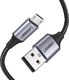 Kabel USB Ugreen Kabel UGREEN Micro USB Nylonowy kabel USB 2.0 Micro USB do transmisji danych Kabel USB do Micro USB Obsługuje Samsung Galaxy A10s, A2 Core, A7, A6, J3, S7, S7 Edge, S6, S5, S5 Mini, A5 (1 m) 1