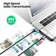 Kabel USB Ugreen Kabel UGREEN Micro USB Nylonowy kabel USB 2.0 Micro USB do transmisji danych Kabel USB do Micro USB Obsługuje Samsung Galaxy A10s, A2 Core, A7, A6, J3, S7, S7 Edge, S6, S5, S5 Mini, A5 (1 m) 3