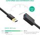 Kabel USB Ugreen Przedłużacz kabla USB UGREEN Przedłużacz USB 3.0 Kabel męski na żeński do czytnika kart, klawiatury, drukarki, skanera, aparatu Pozłacane styki (1m) 5