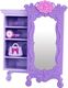 Bauer Zestaw mebli Barbie Pink Shoes Purple Armoire 2