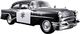 Bauer Maisto Buick Century '55 Police: wierny model samochodu 1:24, drzwi i maska ??do otwarcia, gotowy model, 20 cm, czarny (531295) (2049722) - 34439 1