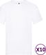 Fruit of the Loom Oryginalne T-shirty, 10 szt., białe, 5XL, bawełna 1