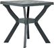 vidaXL Stolik bistro, zielony, 70x70x72 cm, plastikowy 2