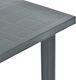 vidaXL Stół ogrodowy, zielony, 80 x 75 x 72 cm, plastikowy 3